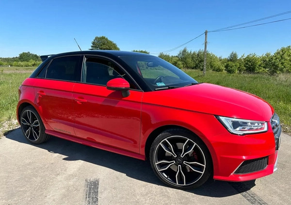 Audi S1 cena 98900 przebieg: 60000, rok produkcji 2015 z Ząbki małe 191